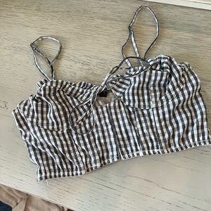 Corset crop top